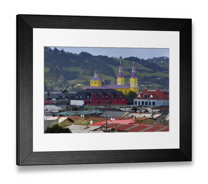 Framed Print : View of Castro