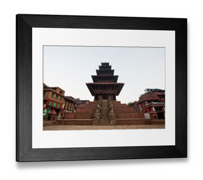 Framed Print : Nyatapola Temple, Bhaktapur, Nepal Framed Print : Nyatapola Temple, Bhaktapur, Nepal