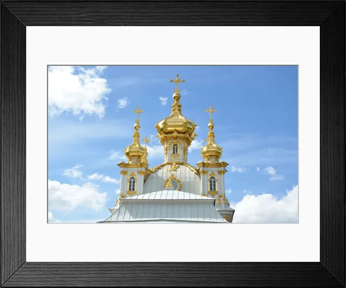 Framed Print : The East Chapel in Peterhof 2 Framed Print : The East Chapel in Peterhof 2