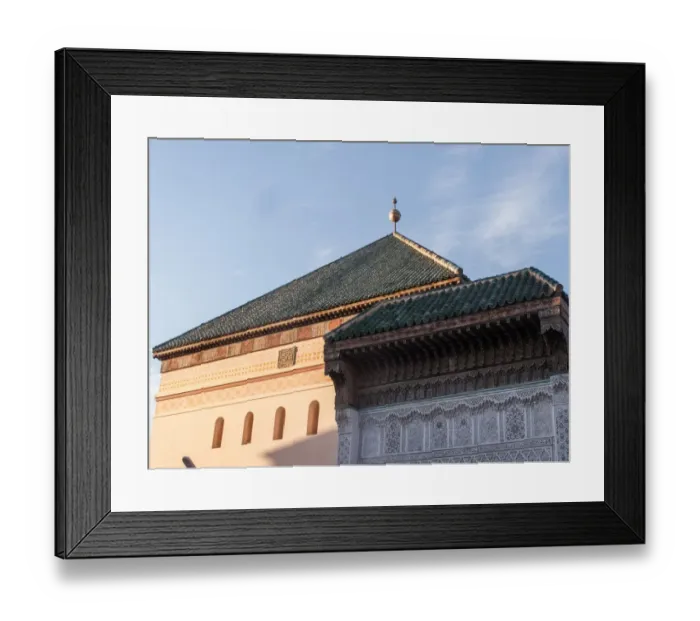Framed Print : Sanctuary of Zaouia Sidi Bel Abbes, Marrakech Framed Print : Sanctuary of Zaouia Sidi Bel Abbes, Marrakech