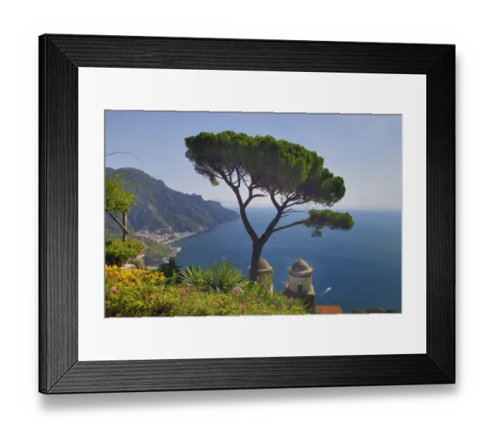 Framed Print : Villa Rufolo, Amalfi coast Framed Print : Villa Rufolo, Amalfi coast