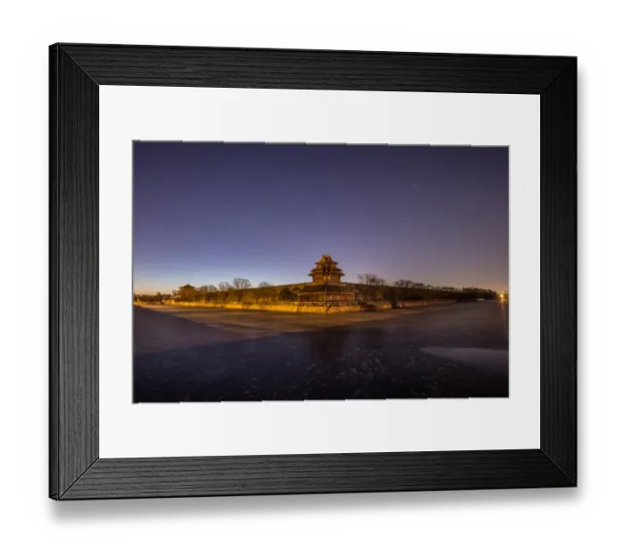 Framed Print : The Forbidden City at night Framed Print : The Forbidden City at night