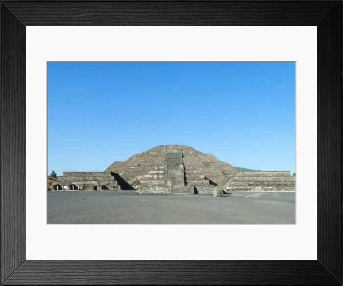 Framed Print : Pyramid of the Moon, Teotihuacan, Mexico Framed Print : Pyramid of the Moon, Teotihuacan, Mexico