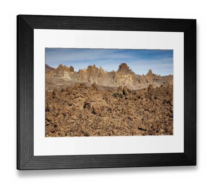 Framed Print : Rock formations in Teide National Park Framed Print : Rock formations in Teide National Park