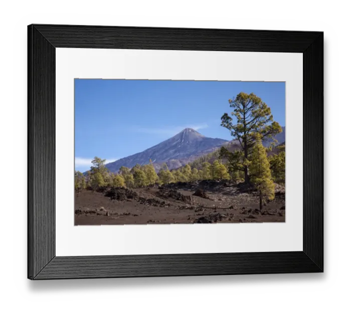 Framed Print : Mount Teide summit as seen from the south Framed Print : Mount Teide summit as seen from the south