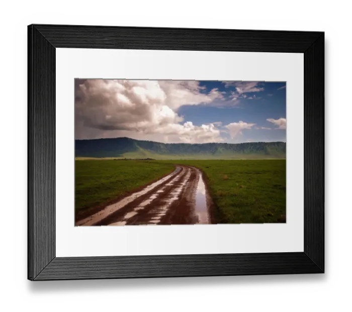 Framed Print : Ngorongoro crater after rain - Tanzania Framed Print : Ngorongoro crater after rain - Tanzania