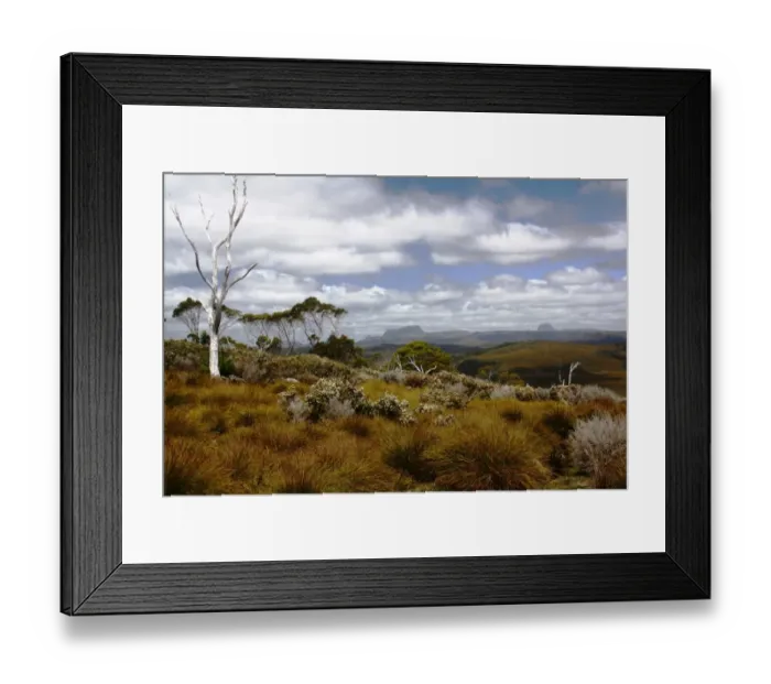 Framed Print : Tasmanian highlands Framed Print : Tasmanian highlands