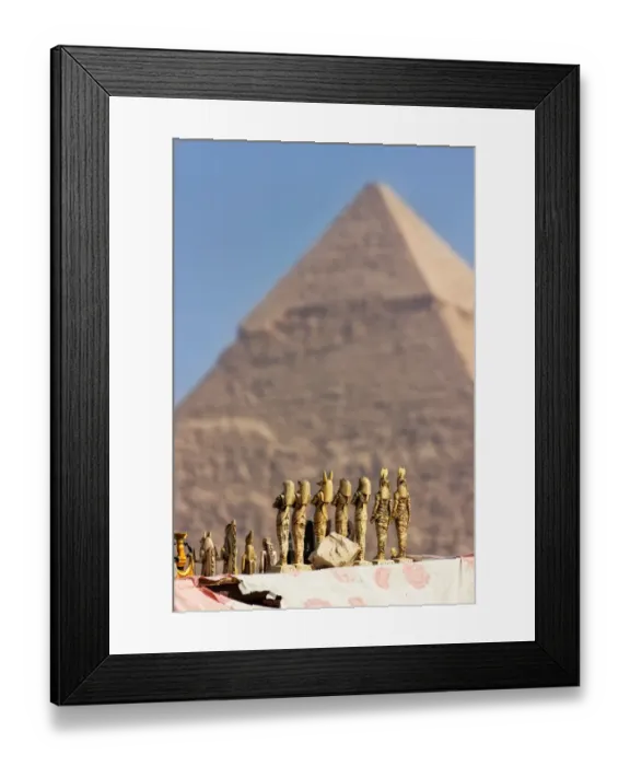 Framed Print : Egyptian Pyramids of Giza Framed Print : Egyptian Pyramids of Giza