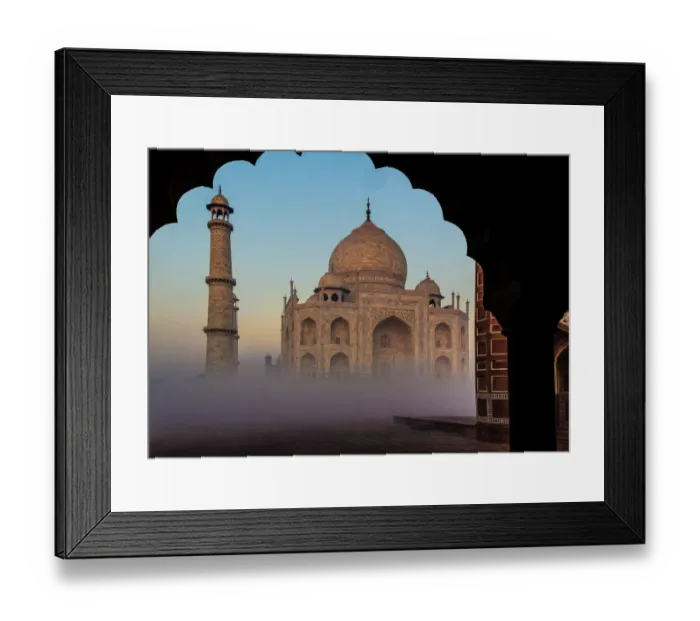 Framed Print : Early morning sunrise at Taj Mahal Framed Print : Early morning sunrise at Taj Mahal