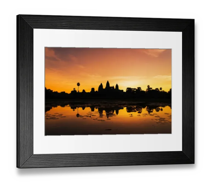 Framed Print : Before Sunrise at Angkor Wat, Siem Reap