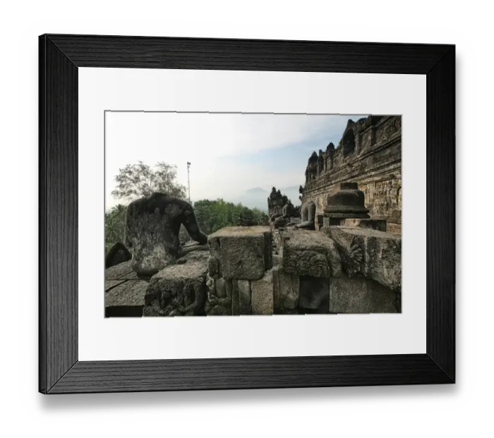 Framed Print : Headless Buddha Statue At Borobudur Temple Framed Print : Headless Buddha Statue At Borobudur Temple