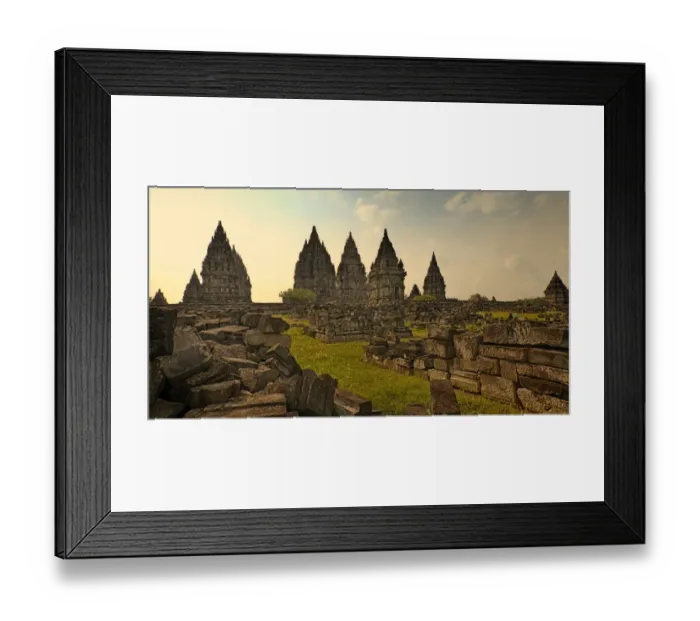 Framed Print : Prambanan Temple Framed Print : Prambanan Temple
