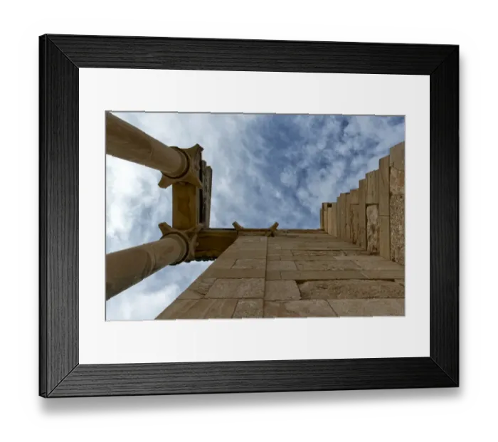 Framed Print : Apollos temple at Kourion