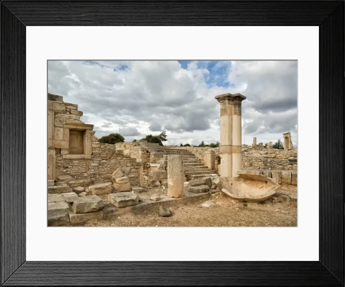 Framed Print : Temple of Apollo at Kourion Framed Print : Temple of Apollo at Kourion