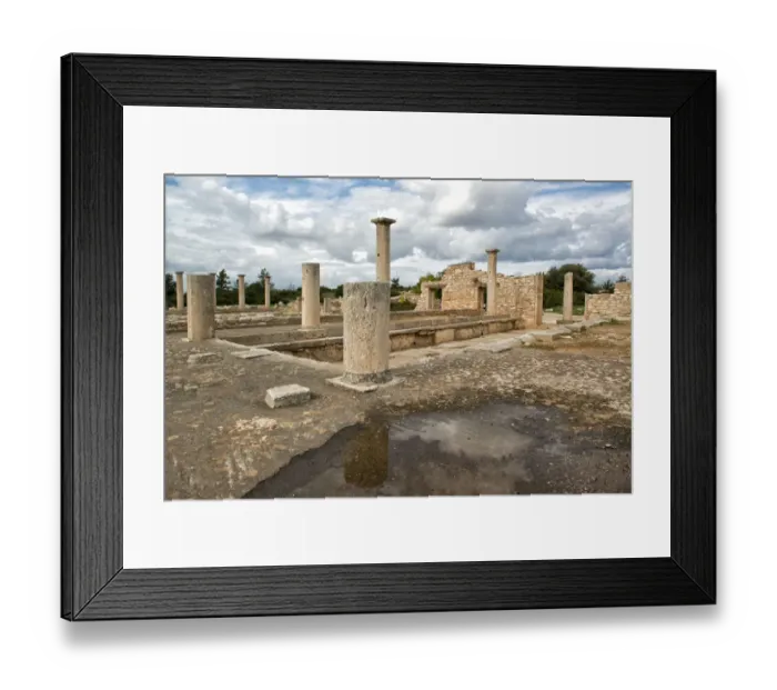 Framed Print : Ancient reflections at Kolosi Framed Print : Ancient reflections at Kolosi