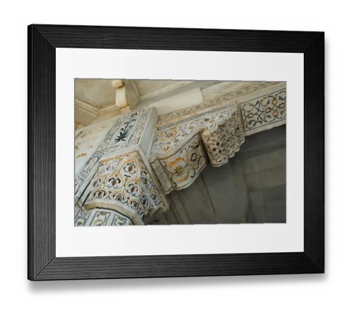 Framed Print : Architectural detail of Khas Mahal, Agra Fort, Agra, Uttar Pradesh, India Framed Print : Architectural detail of Khas Mahal, Agra Fort, Agra, Uttar Pradesh, India