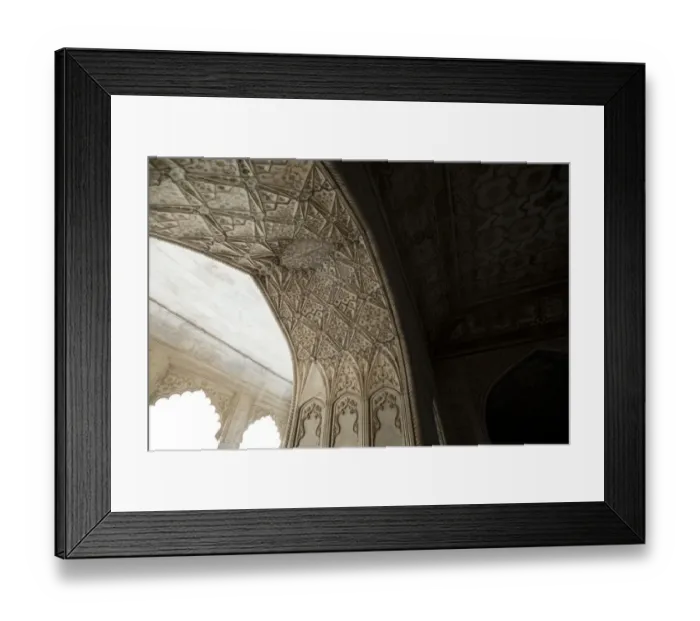 Framed Print : Interiors detail of Khas Mahal, Agra Fort, Agra, Uttar Pradesh, India Framed Print : Interiors detail of Khas Mahal, Agra Fort, Agra, Uttar Pradesh, India