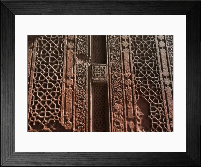 Framed Print : Architectural detail of Agra Fort, Agra, Uttar Pradesh, India Framed Print : Architectural detail of Agra Fort, Agra, Uttar Pradesh, India
