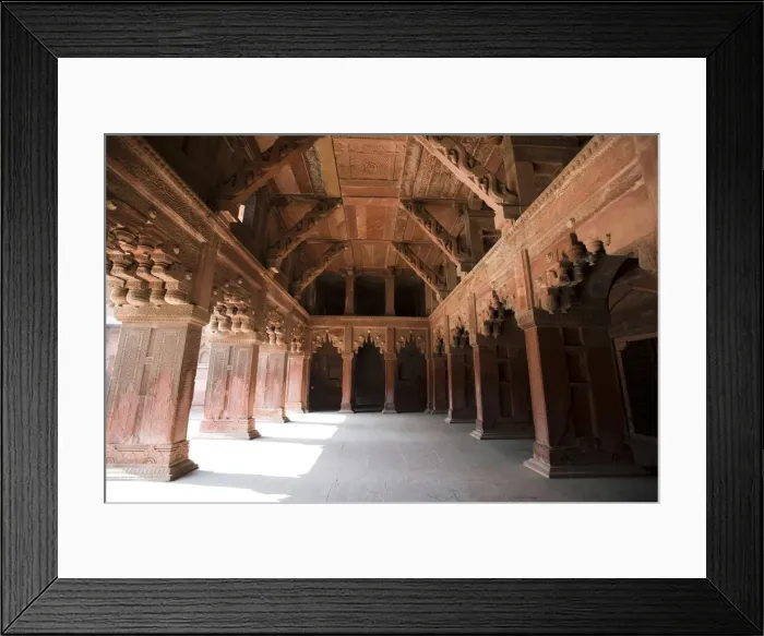 Framed Print : Interiors view of Agra Fort, Agra, Uttar Pradesh, India