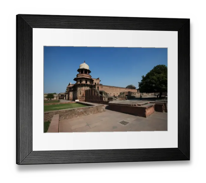 Framed Print : Jahangir Palace at Agra Fort, Agra, Uttar Pradesh, India Framed Print : Jahangir Palace at Agra Fort, Agra, Uttar Pradesh, India