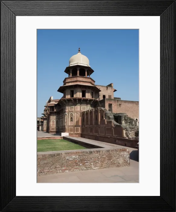 Framed Print : Jahangir Palace at Agra Fort, Agra, Uttar Pradesh, India Framed Print : Jahangir Palace at Agra Fort, Agra, Uttar Pradesh, India