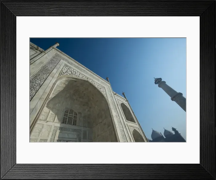 Framed Print : Low angle view of the Taj Mahal, Agra, Uttar Pradesh, India Framed Print : Low angle view of the Taj Mahal, Agra, Uttar Pradesh, India