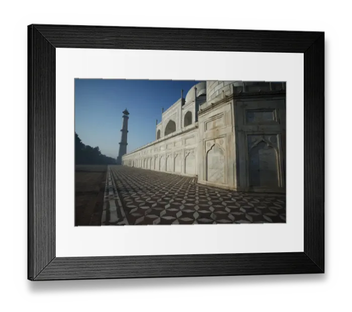 Framed Print : Architectural detail of the Taj Mahal, Agra, Uttar Pradesh, India Framed Print : Architectural detail of the Taj Mahal, Agra, Uttar Pradesh, India