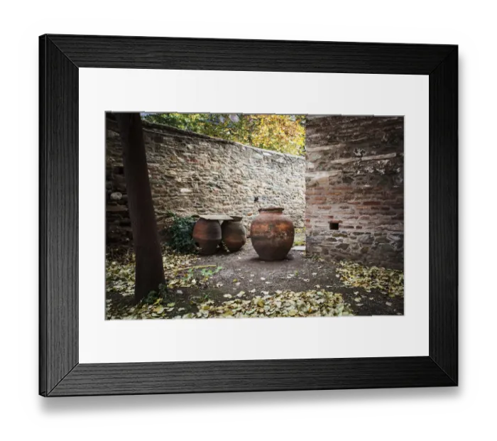 Framed Print : Stone walls of Church of St. George Framed Print : Stone walls of Church of St. George
