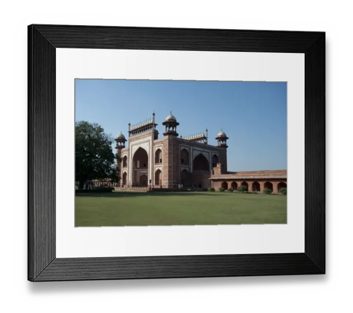 Framed Print : Great gate (Darwaza-i rauza) gateway to the Taj Mahal, Agra, Uttar Pradesh, India Framed Print : Great gate (Darwaza-i rauza) gateway to the Taj Mahal, Agra, Uttar Pradesh, India