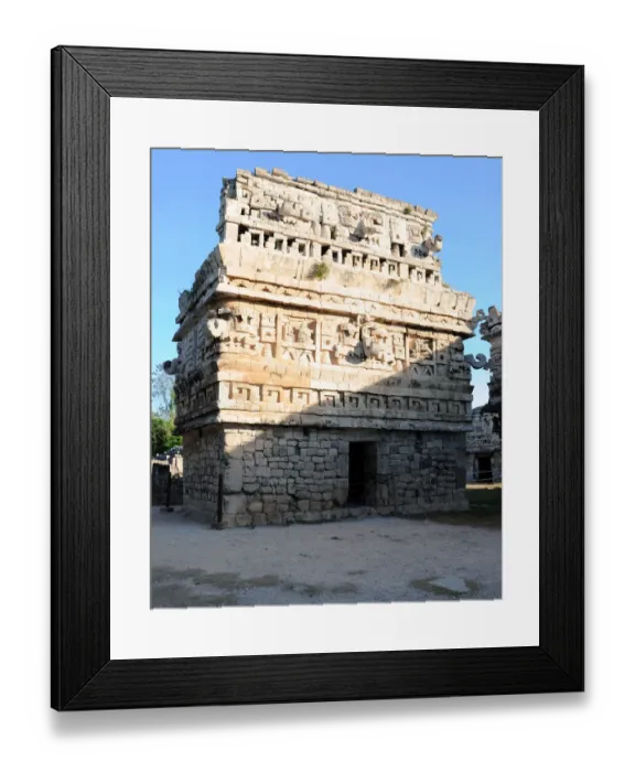 Framed Print : Ancient Mayan Temple Buildings, Chichen Itza Framed Print : Ancient Mayan Temple Buildings, Chichen Itza