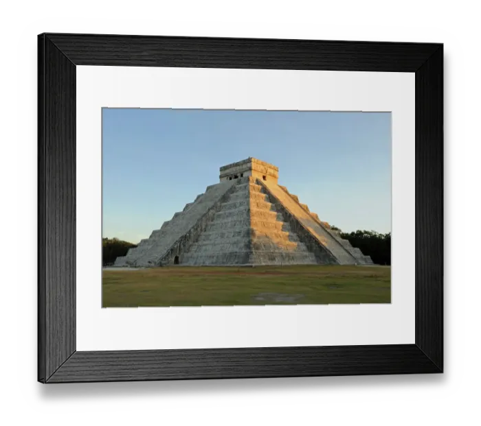 Framed Print : El Castillo Mayan Step Pyramid, Chichen Itza Framed Print : El Castillo Mayan Step Pyramid, Chichen Itza