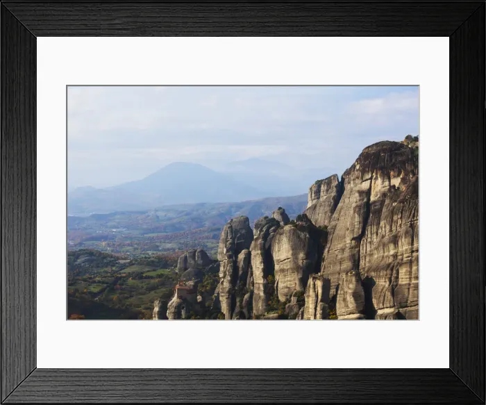 Framed Print : Monastery on a cliff