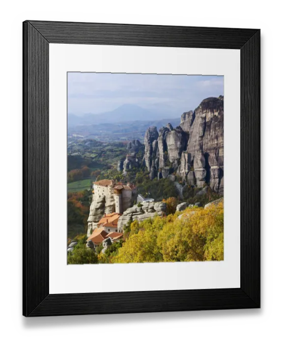Framed Print : Monastery on a cliff Framed Print : Monastery on a cliff