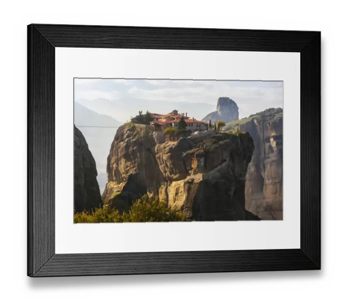 Framed Print : Monastery on the edge of a cliff Framed Print : Monastery on the edge of a cliff
