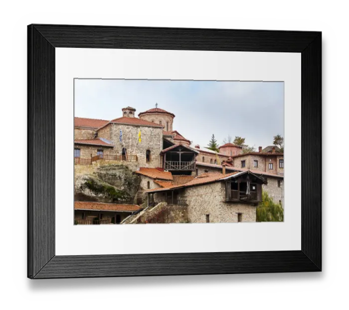 Framed Print : Monastery. Meteora, Greece Framed Print : Monastery. Meteora, Greece