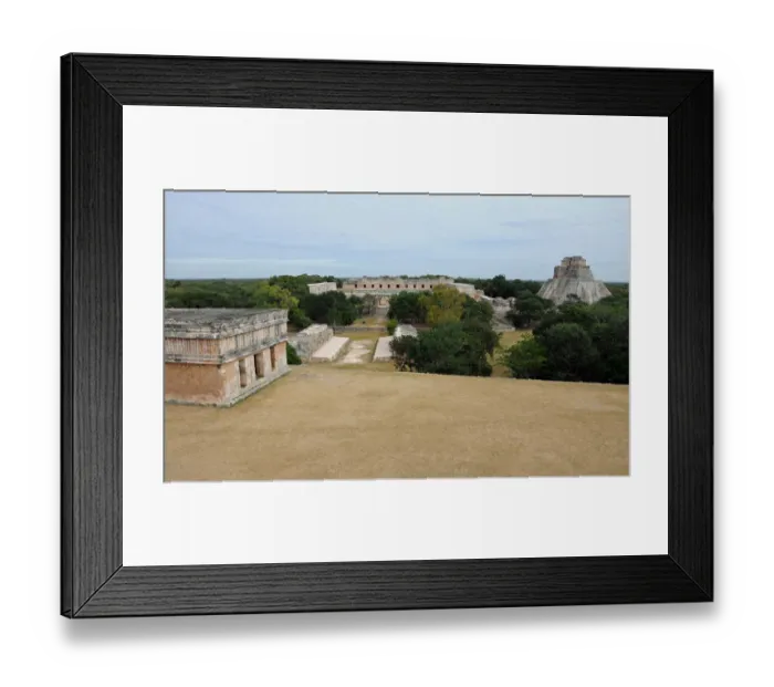 Framed Print : Ancient Mayan City of Uxmal Framed Print : Ancient Mayan City of Uxmal