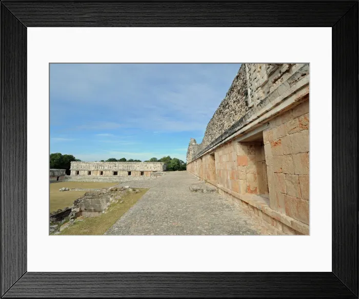 Framed Print : Mayan Nunnery Quadrangle Buildings Framed Print : Mayan Nunnery Quadrangle Buildings