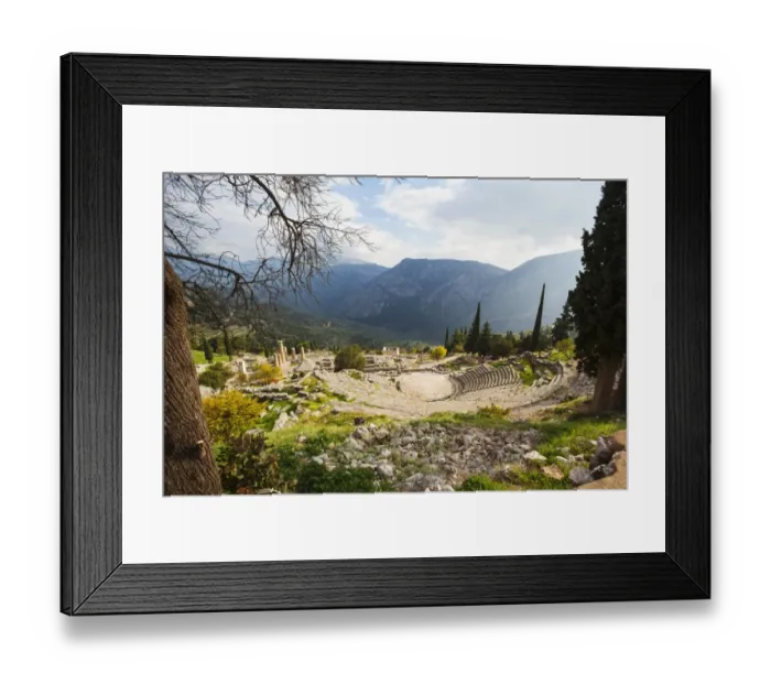 Framed Print : Delphi Theatre