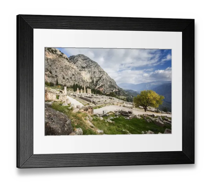 Framed Print : Temple of Apollo Framed Print : Temple of Apollo