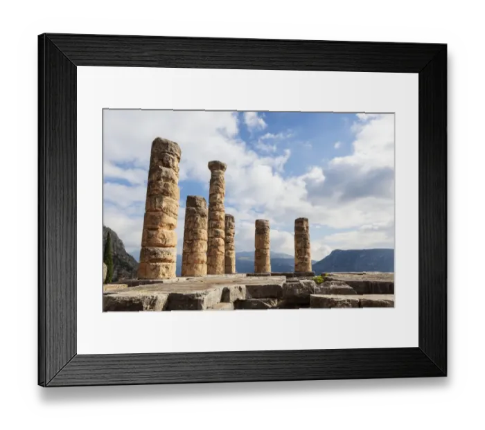 Framed Print : Temple of Apollo Framed Print : Temple of Apollo