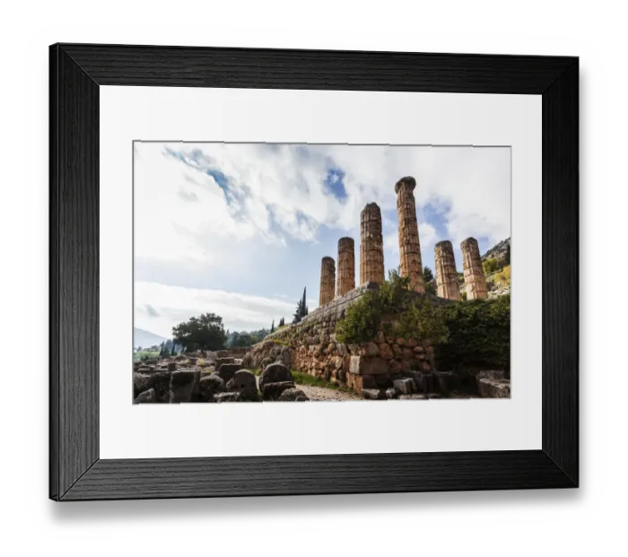 Framed Print : Temple of Apollo Framed Print : Temple of Apollo