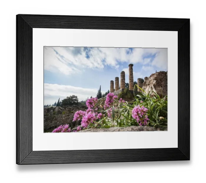 Framed Print : Temple of Apollo Framed Print : Temple of Apollo