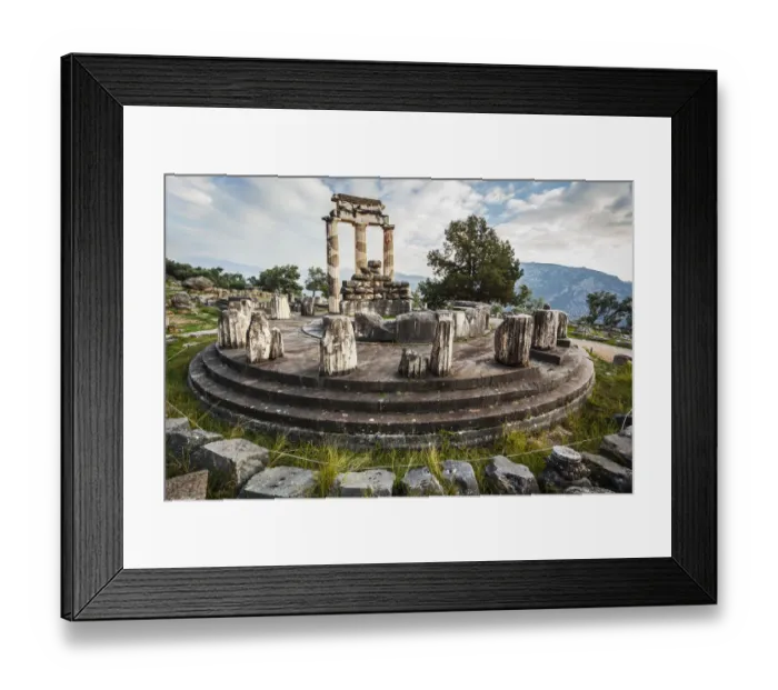 Framed Print : Sanctuary of Athena Framed Print : Sanctuary of Athena