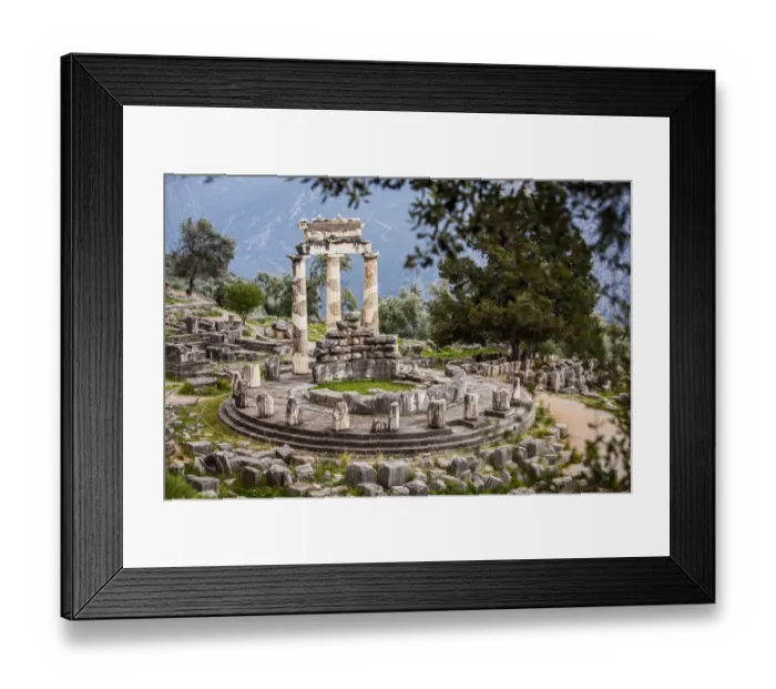 Framed Print : Sanctuary of Athena Framed Print : Sanctuary of Athena