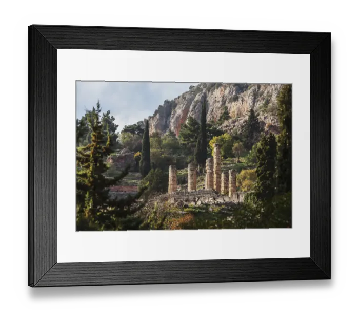 Framed Print : Temple of Apollo Framed Print : Temple of Apollo