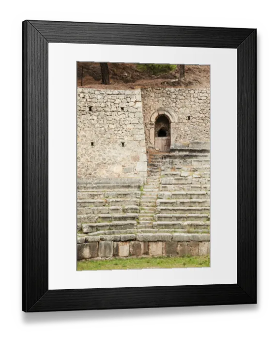 Framed Print : Ruins of an ancient stadium and race track Framed Print : Ruins of an ancient stadium and race track
