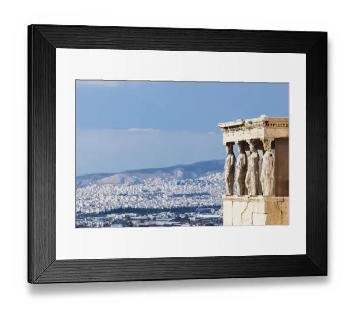 Framed Print : Caryatid Porch of the Erechtheion Framed Print : Caryatid Porch of the Erechtheion