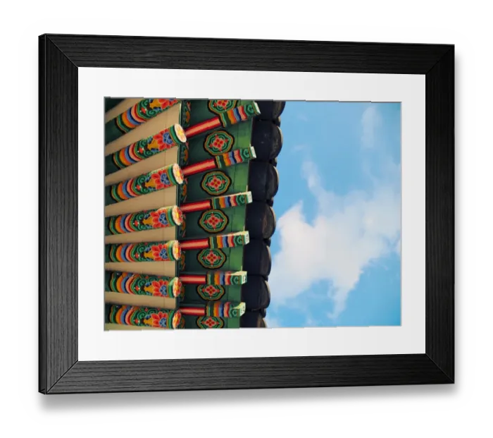 Framed Print : Dancheong. Changdeokgung PalaceUNESCO World Heritage Framed Print : Dancheong. Changdeokgung PalaceUNESCO World Heritage