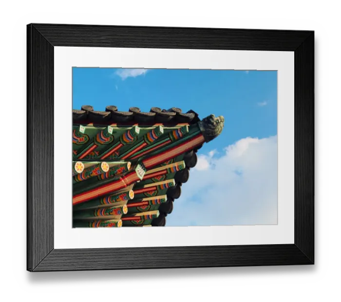 Framed Print : Dancheong. Changdeokgung PalaceUNESCO World Heritage Framed Print : Dancheong. Changdeokgung PalaceUNESCO World Heritage