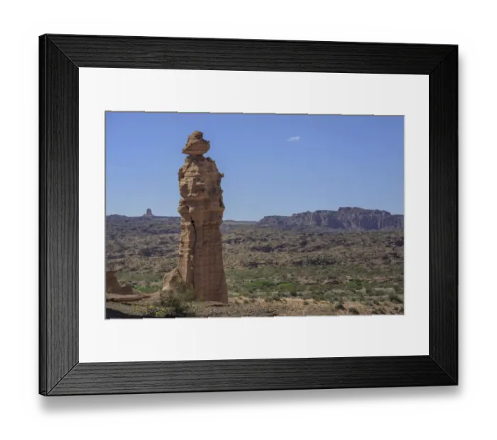 Framed Print : Rock formations on the el Monje lookout, Talampaya National Park, La Rioja, Argentina Framed Print : Rock formations on the el Monje lookout, Talampaya National Park, La Rioja, Argentina